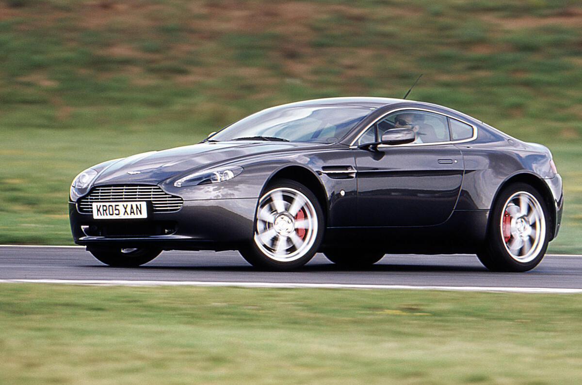 The history of the Aston Martin Vantage name