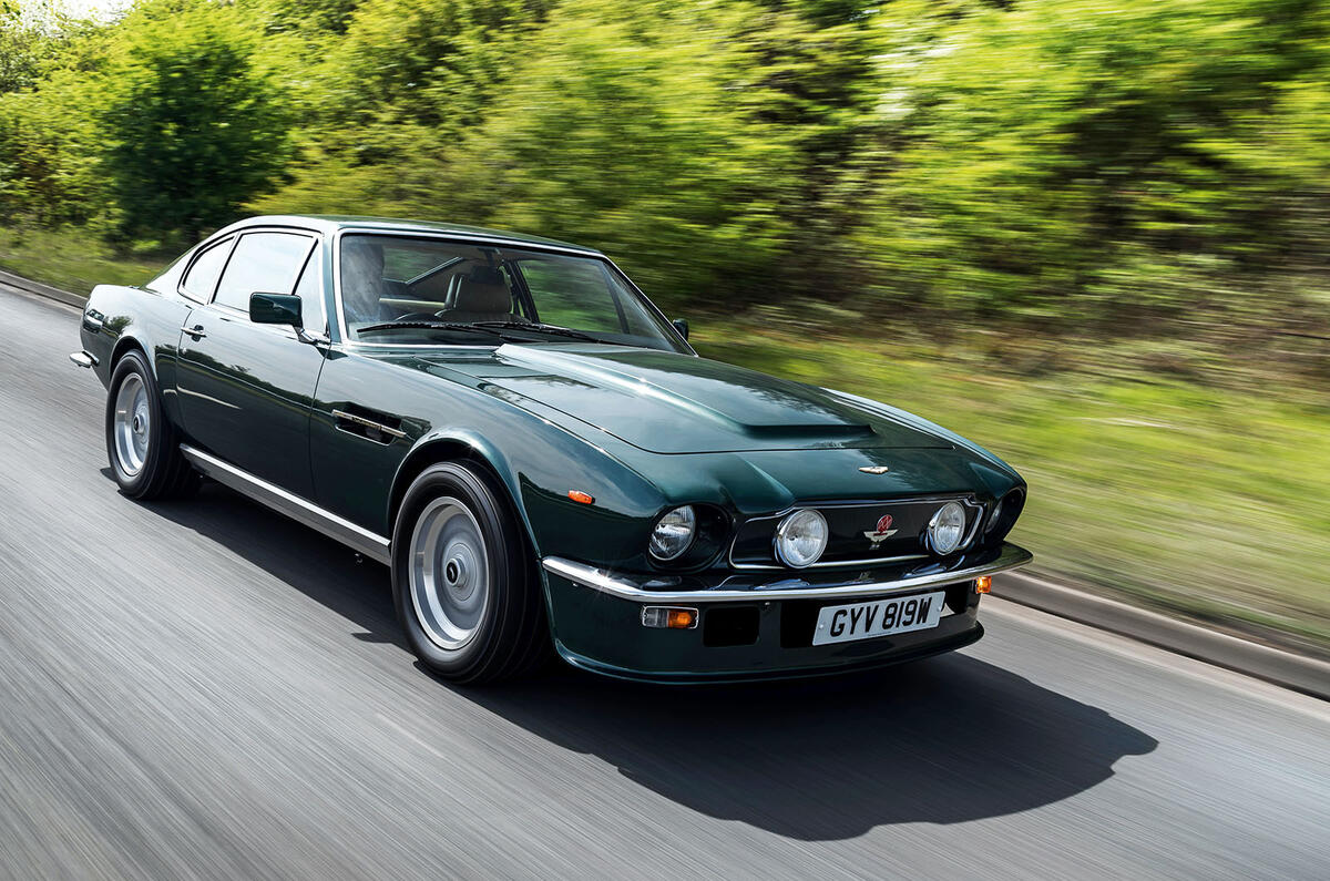 The history of the Aston Martin Vantage name