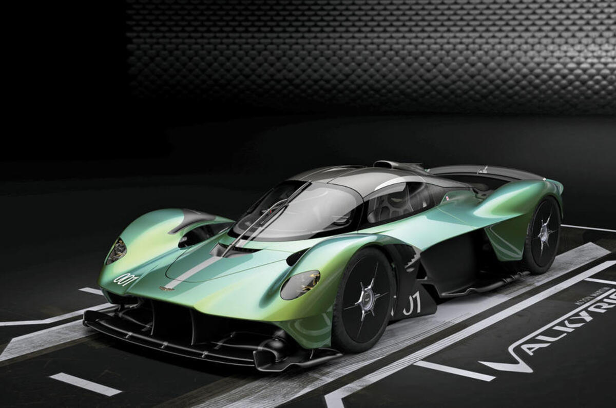 2020 Aston Martin Valkyrie prototype - front