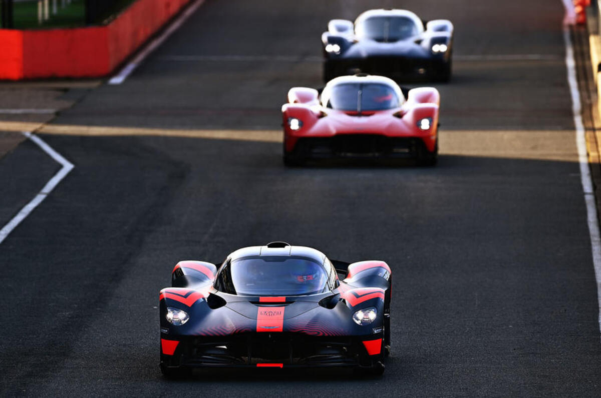 2020 Aston Martin Valkyrie prototype - front