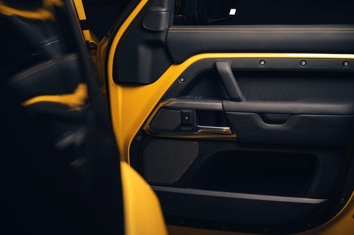 Valiance Convertible Defender inside doors