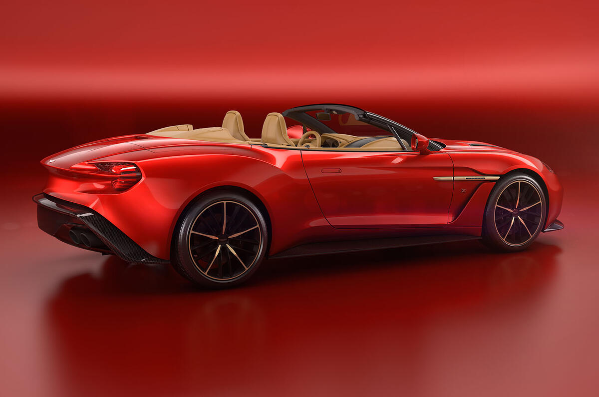 Aston Martin Vanquish Zagato Volante revealed