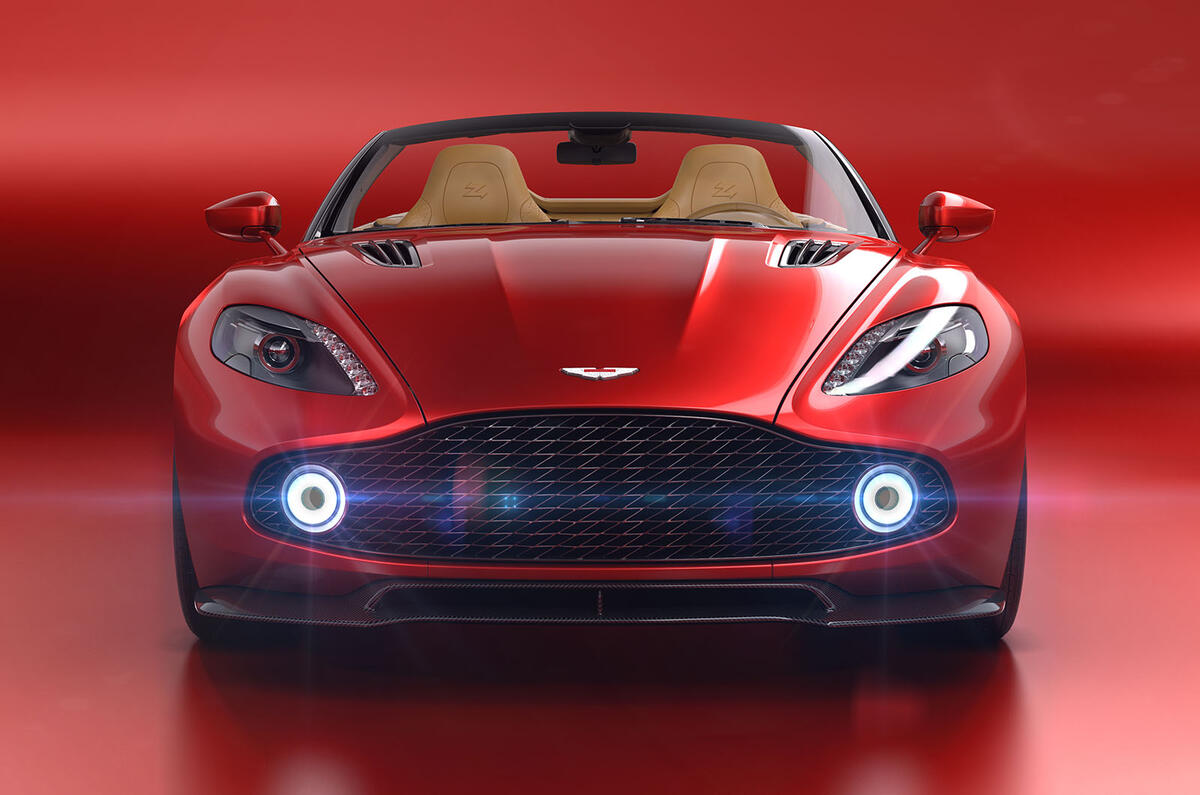 Aston Martin Vanquish Zagato Volante revealed