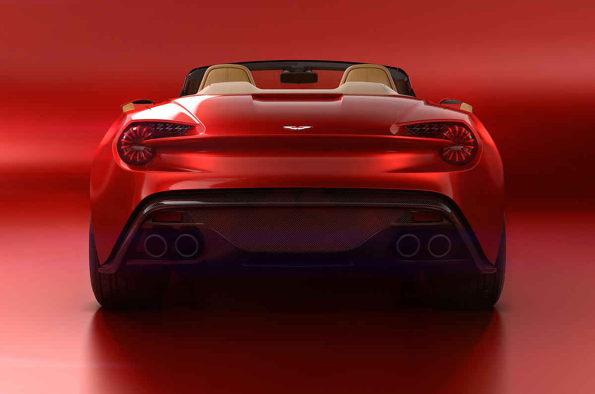 Aston Martin Vanquish Zagato Volante revealed