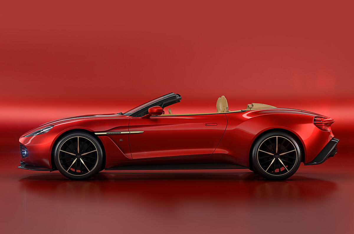 Aston Martin Vanquish Zagato Volante revealed
