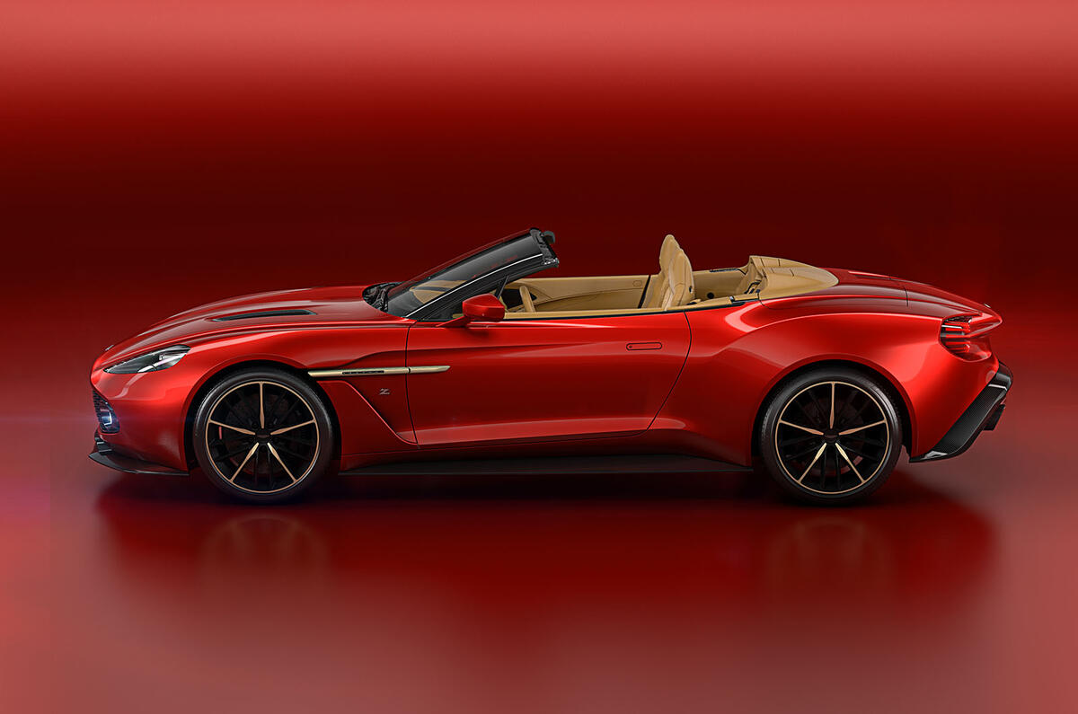 Aston Martin Vanquish Zagato Volante revealed