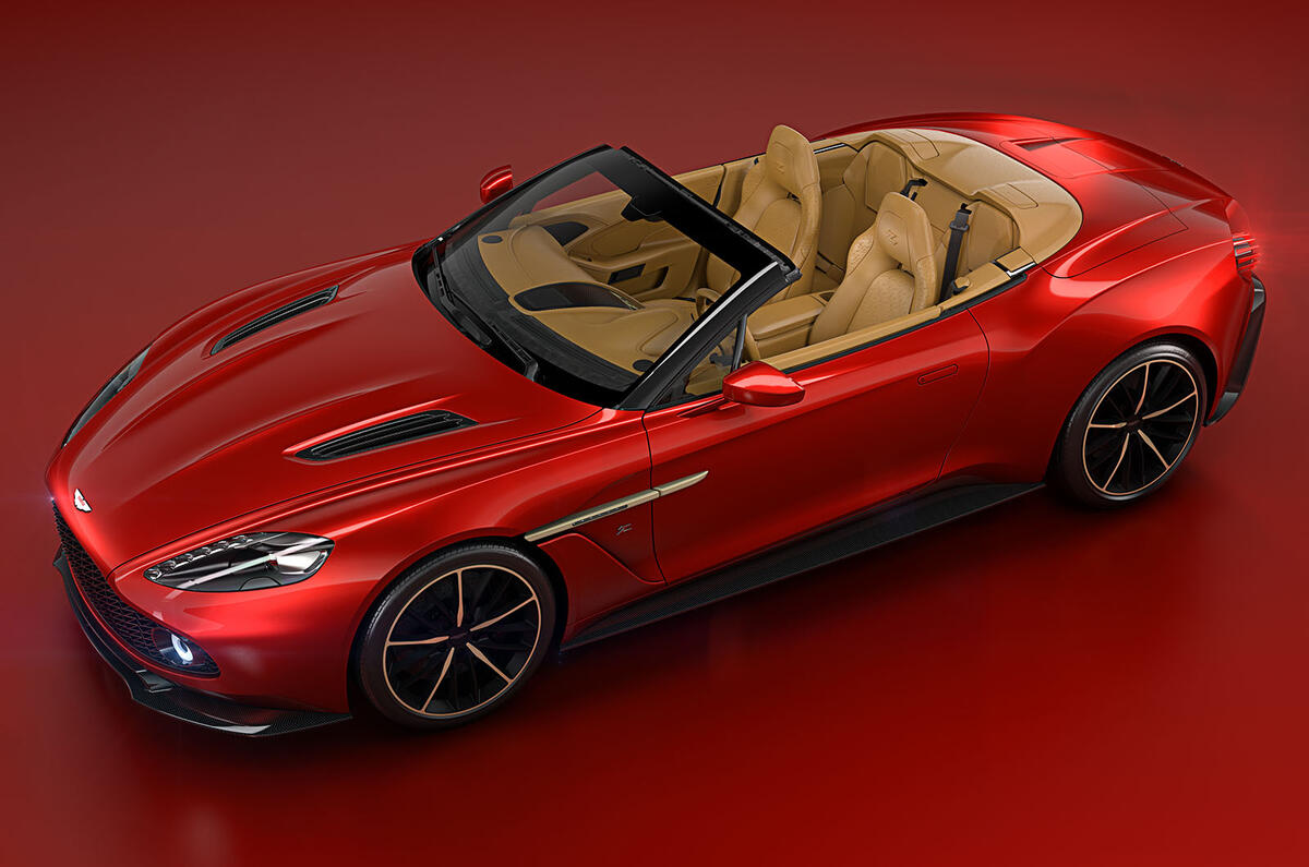 Aston Martin Vanquish Zagato Volante revealed