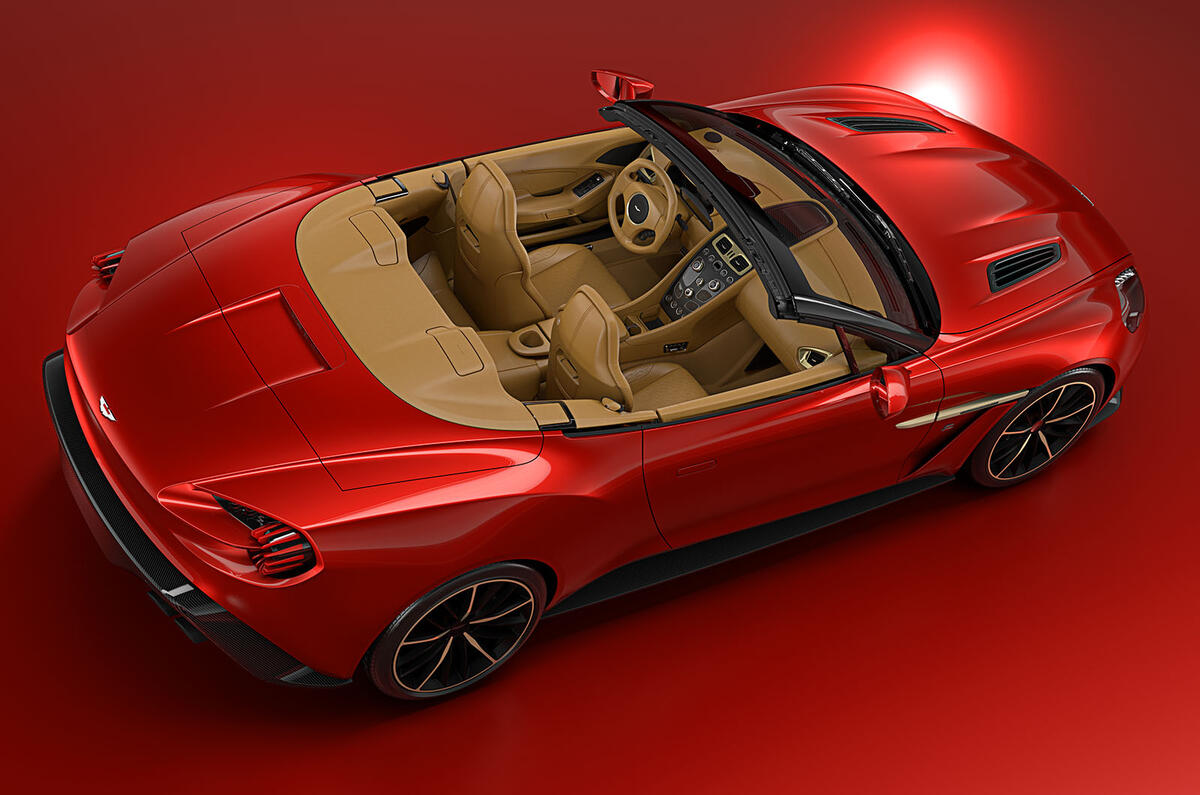 Aston Martin Vanquish Zagato Volante revealed