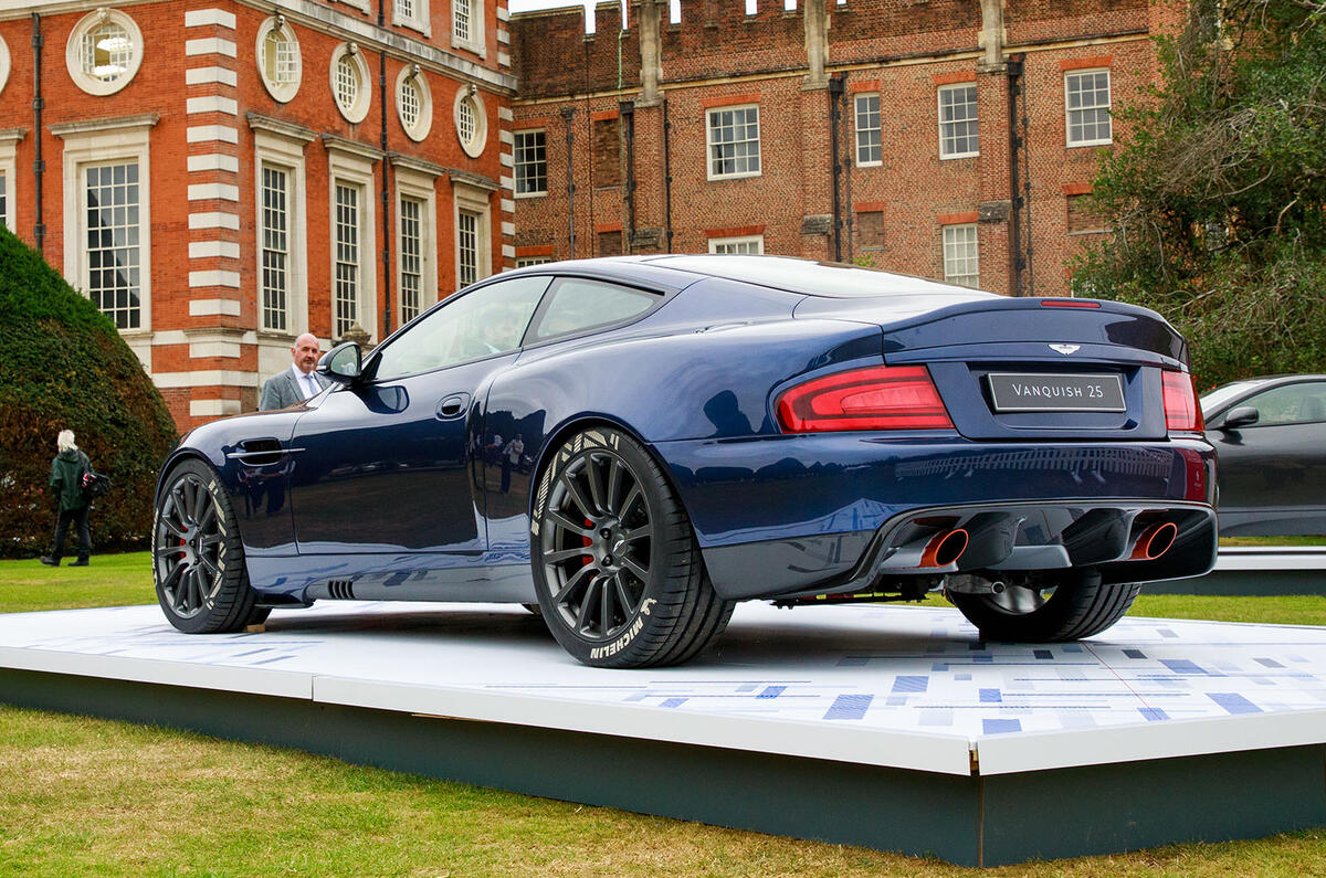 Callum Vanquish 25 at London concors - rear