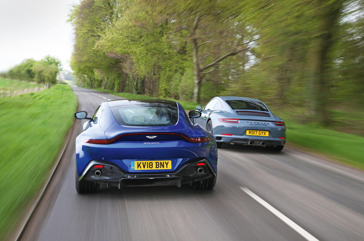Aston Martin Vantage vs Porsche 911 vs McLaren 540c