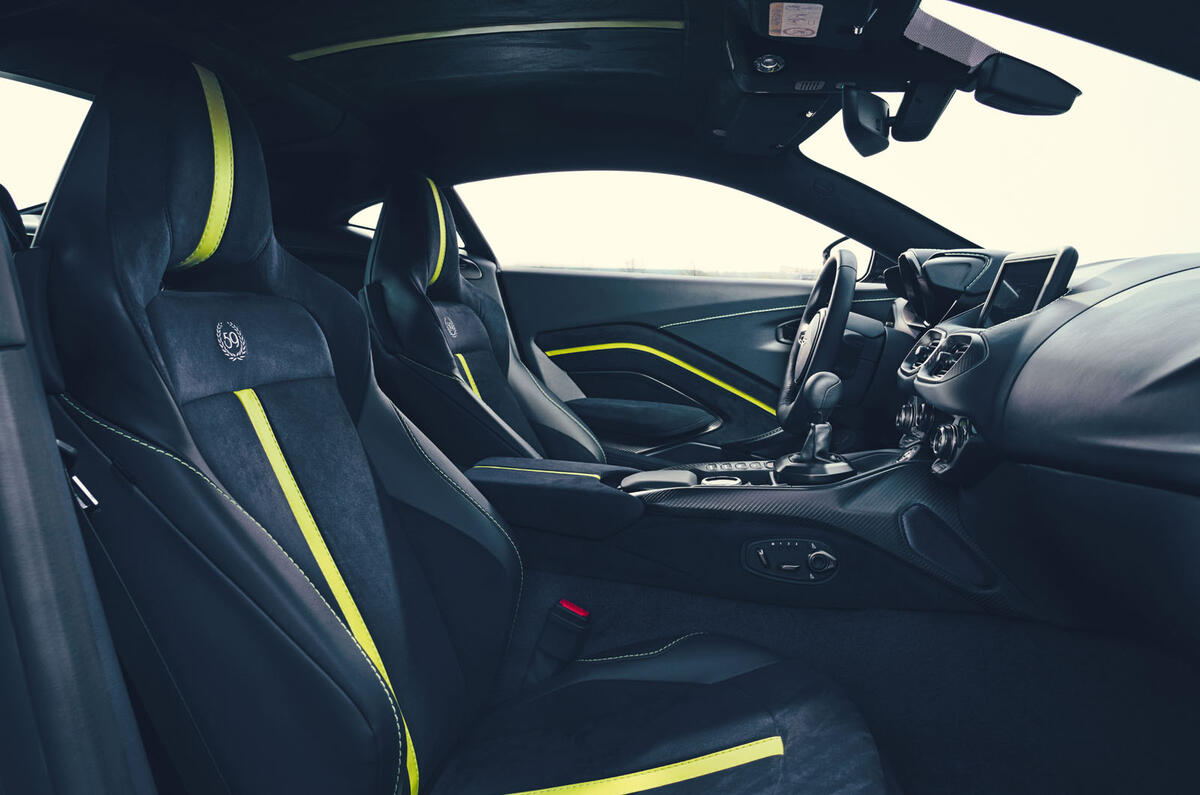 2019 Aston Martin Vantage AMR - interior