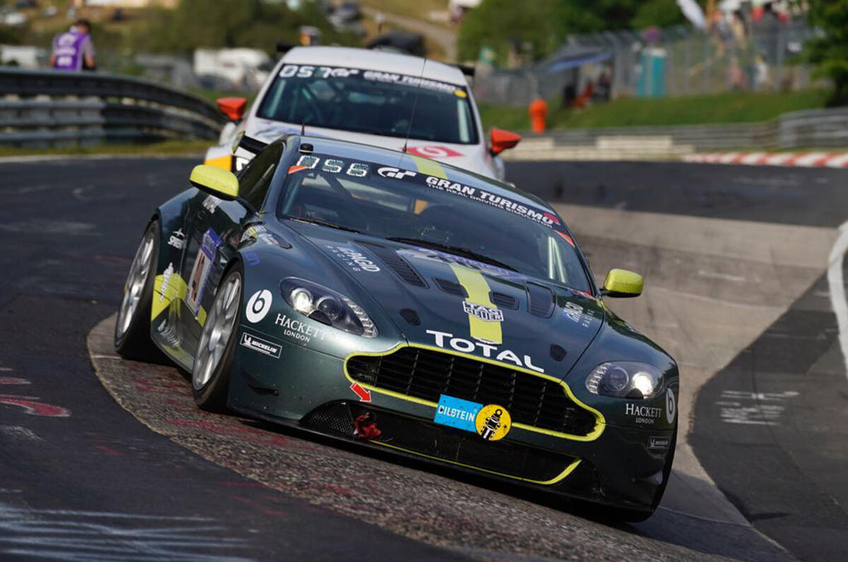 Aston Martin Vantage racer Aston Martin Vantage racer