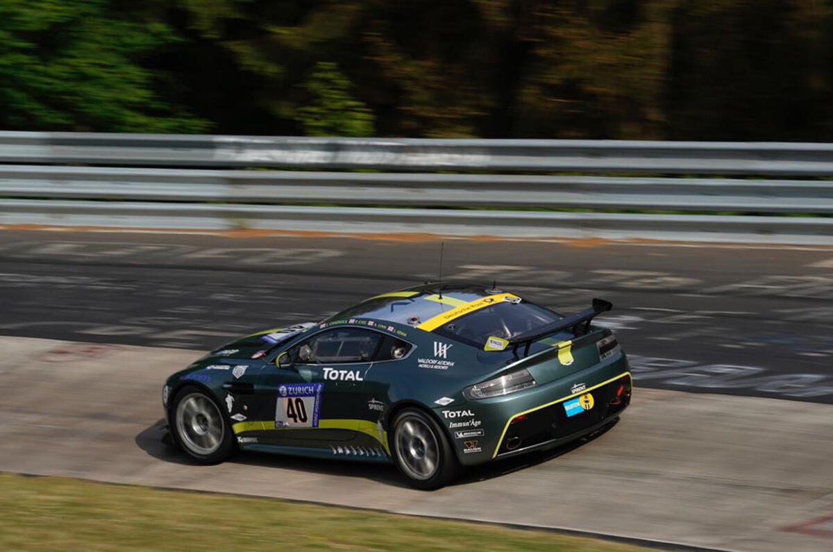 Aston Martin Vantage racer Aston Martin Vantage racer