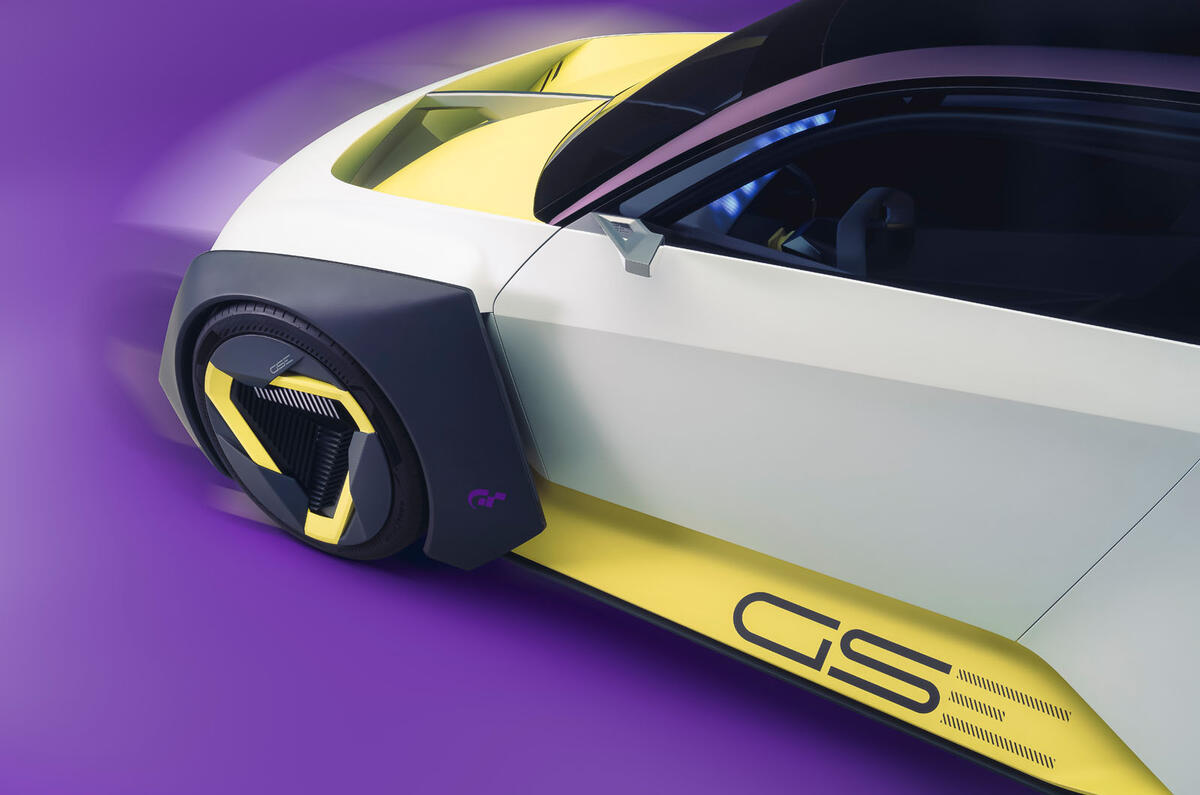 Vauxhall Corsa GSE Vision Gran Turismo front wing Vauxhall Corsa GSE Vision Gran Turismo front wing