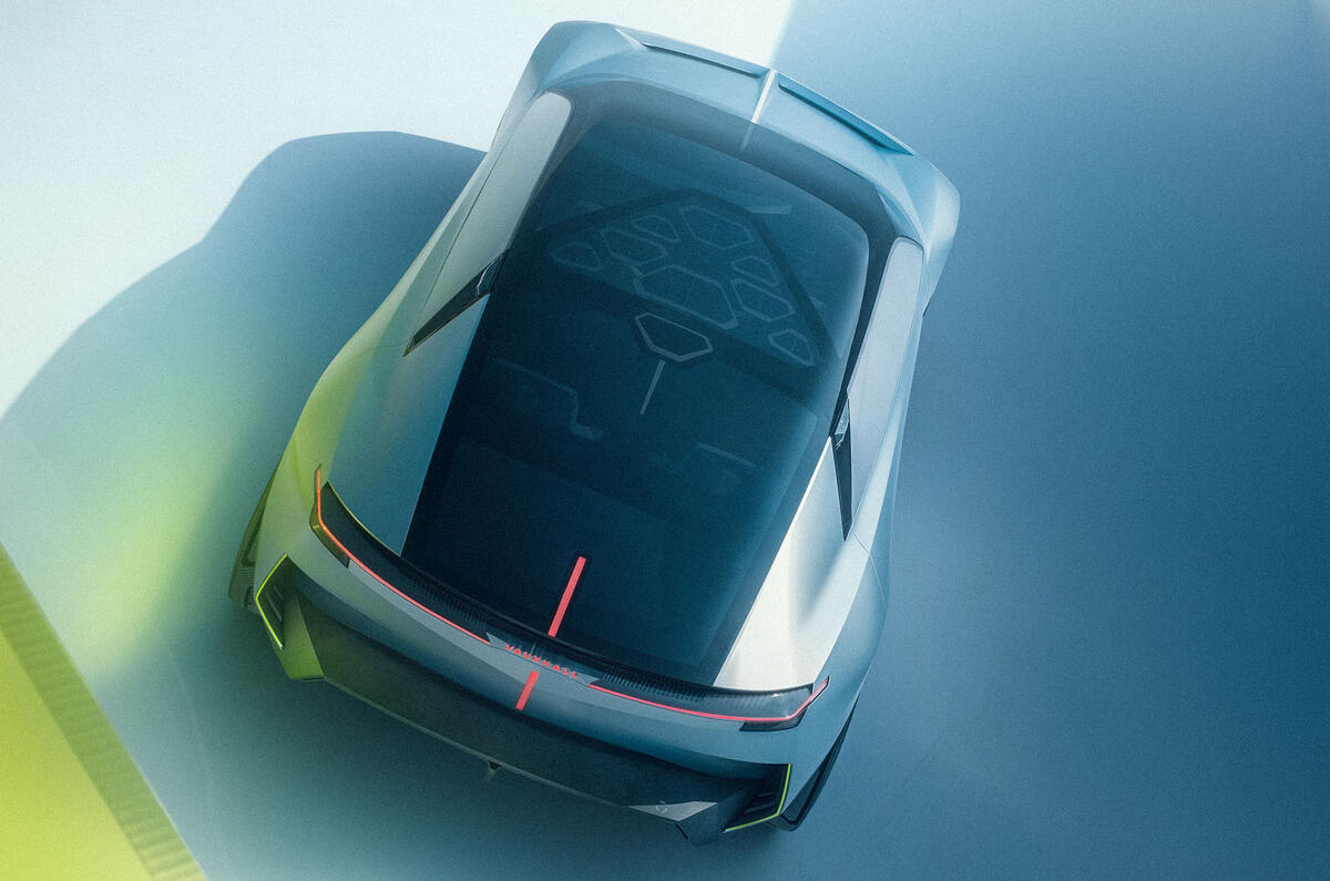 Vauxhall Experimental concept 2023 rear high