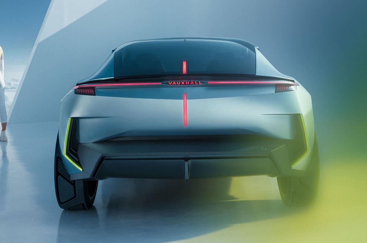 Vauxhall Experimental concept 2023 rear
