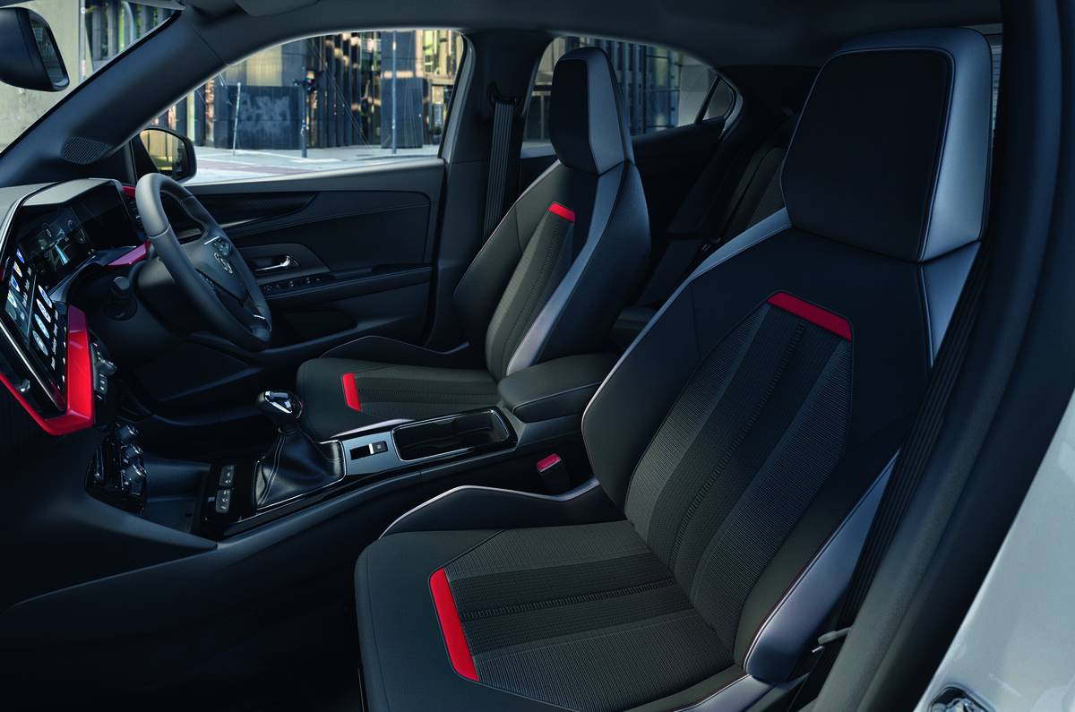 2020 Vauxhall Mokka - front seats 2020 Vauxhall Mokka - front seats