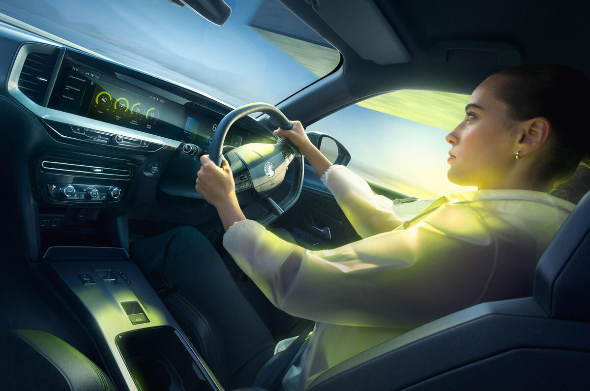 Vauxhall Mokka GSe dashboard