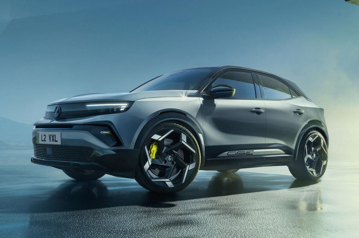 Vauxhall Mokka GSe front quarter static