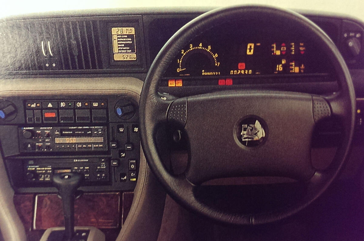 Vauxhall Senator interior Vauxhall Senator interior