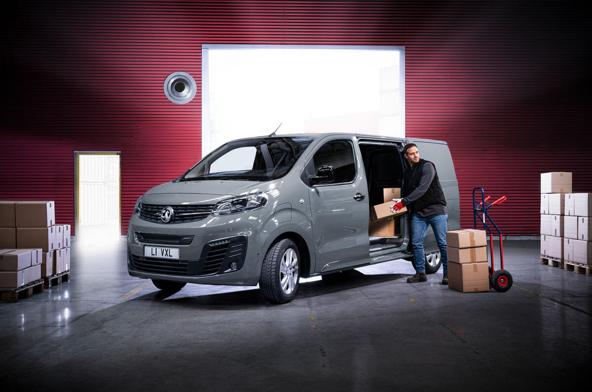 2020 Vauxhall Vivaro-e reveal 2020 Vauxhall Vivaro-e reveal