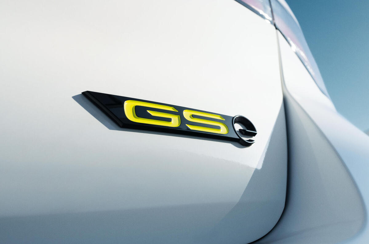 Vauxhall Astra GSe badge Vauxhall Astra GSe badge