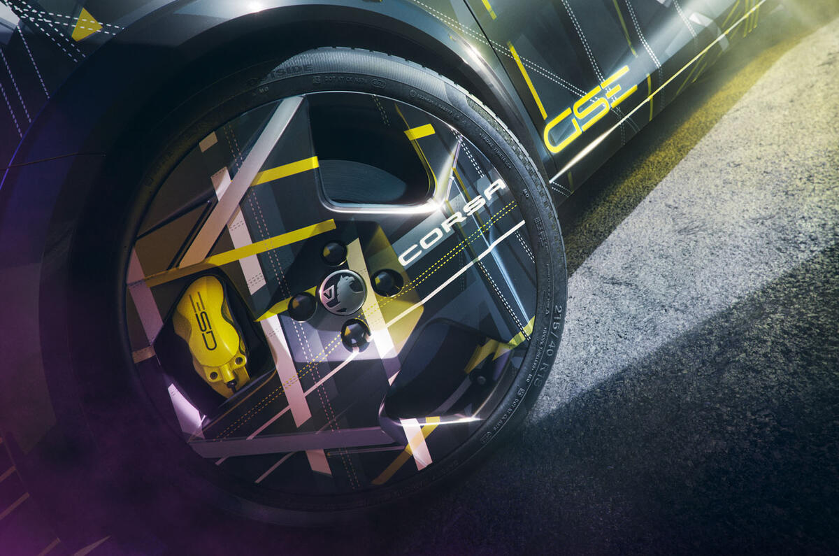 Vauxhall Corsa GSE wheel