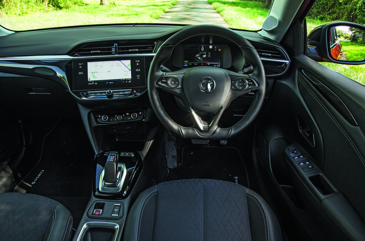 Vauxhall Corsa interior Vauxhall Corsa interior