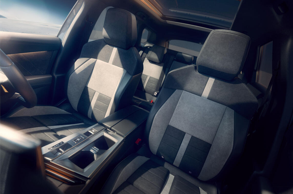 Vauxhall Grandland Electric AWD interior Vauxhall Grandland Electric AWD interior