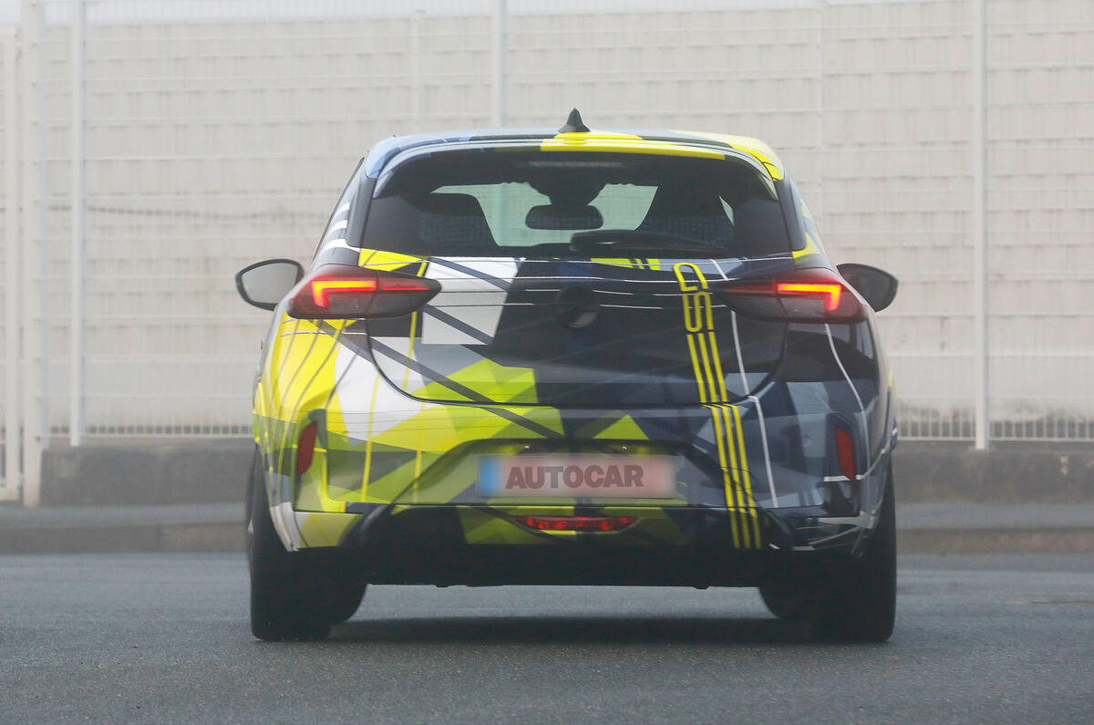 Vauxhall   Opel Corsa GSE rear