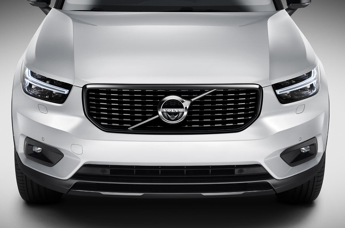 New Volvo XC40 front