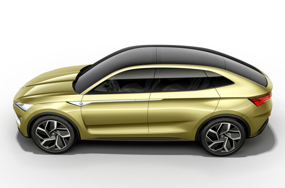 Skoda Vision E electric car