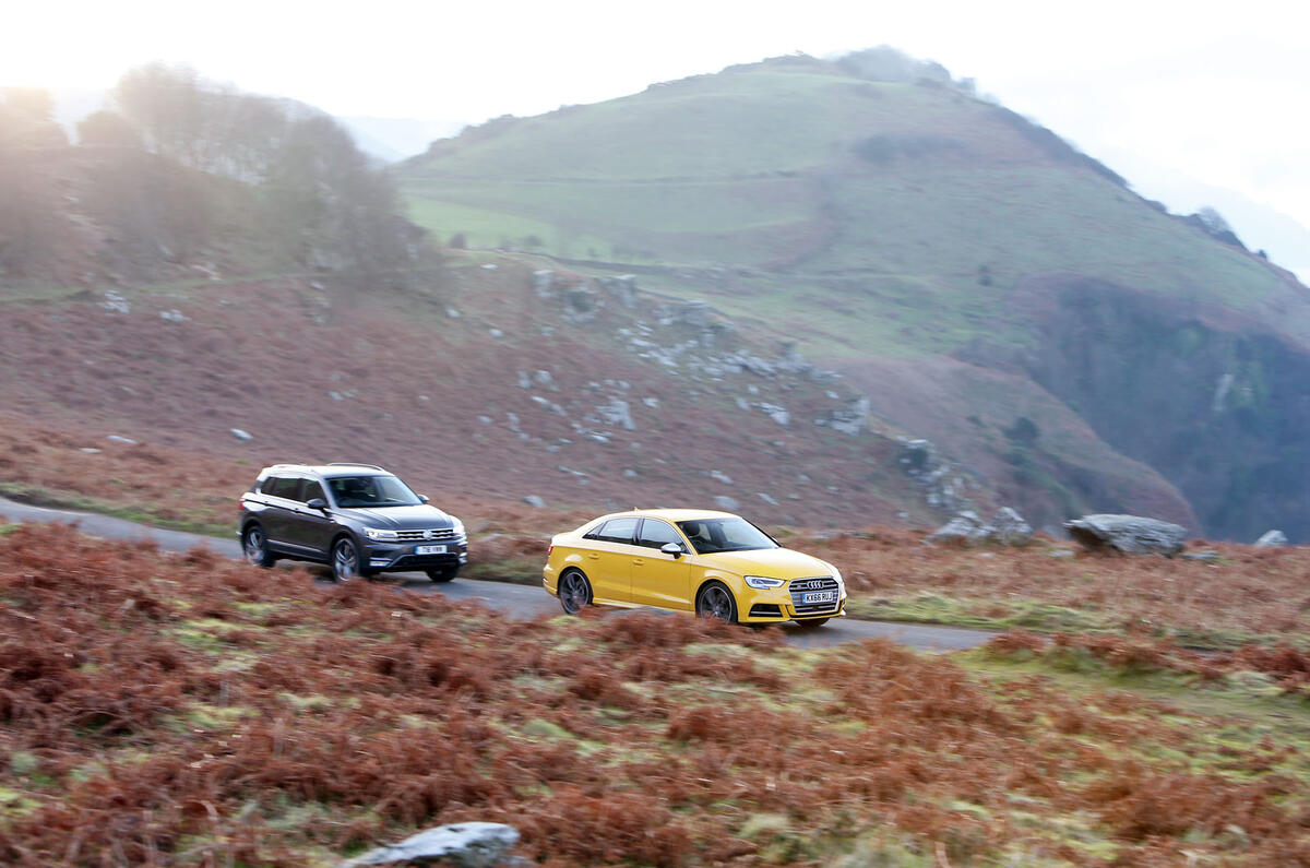 Audi S3 and VW TIguan