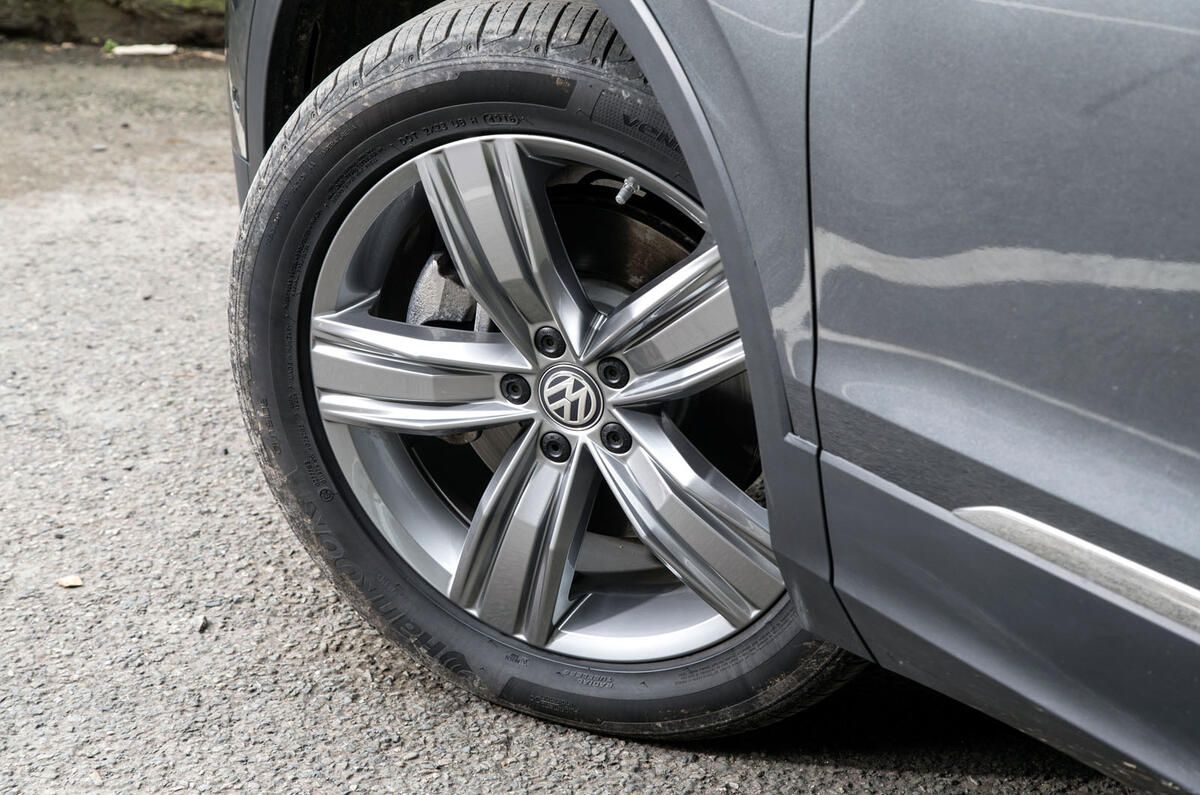VW Tiguan wheel