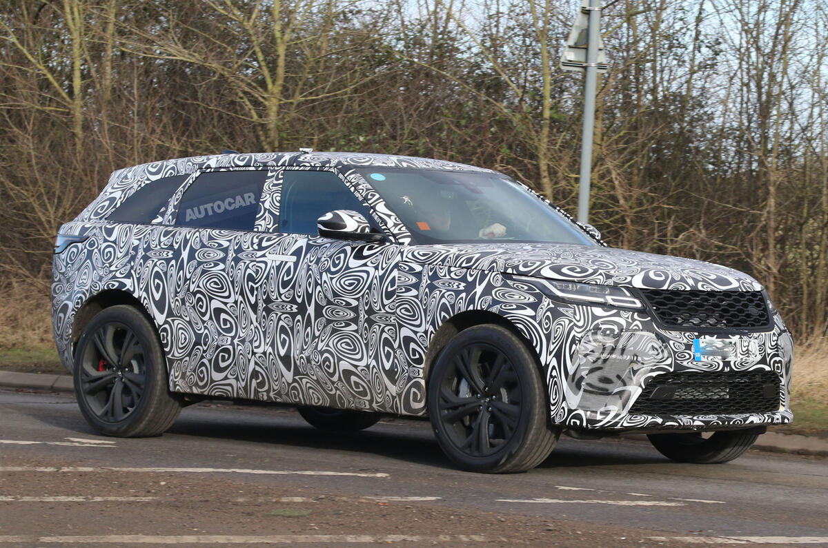 542bhp Range Rover Velar SVR due in October