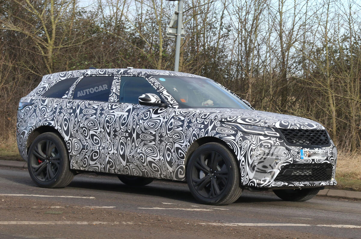Range Rover Velar SVR due on roads this October with 542bhp