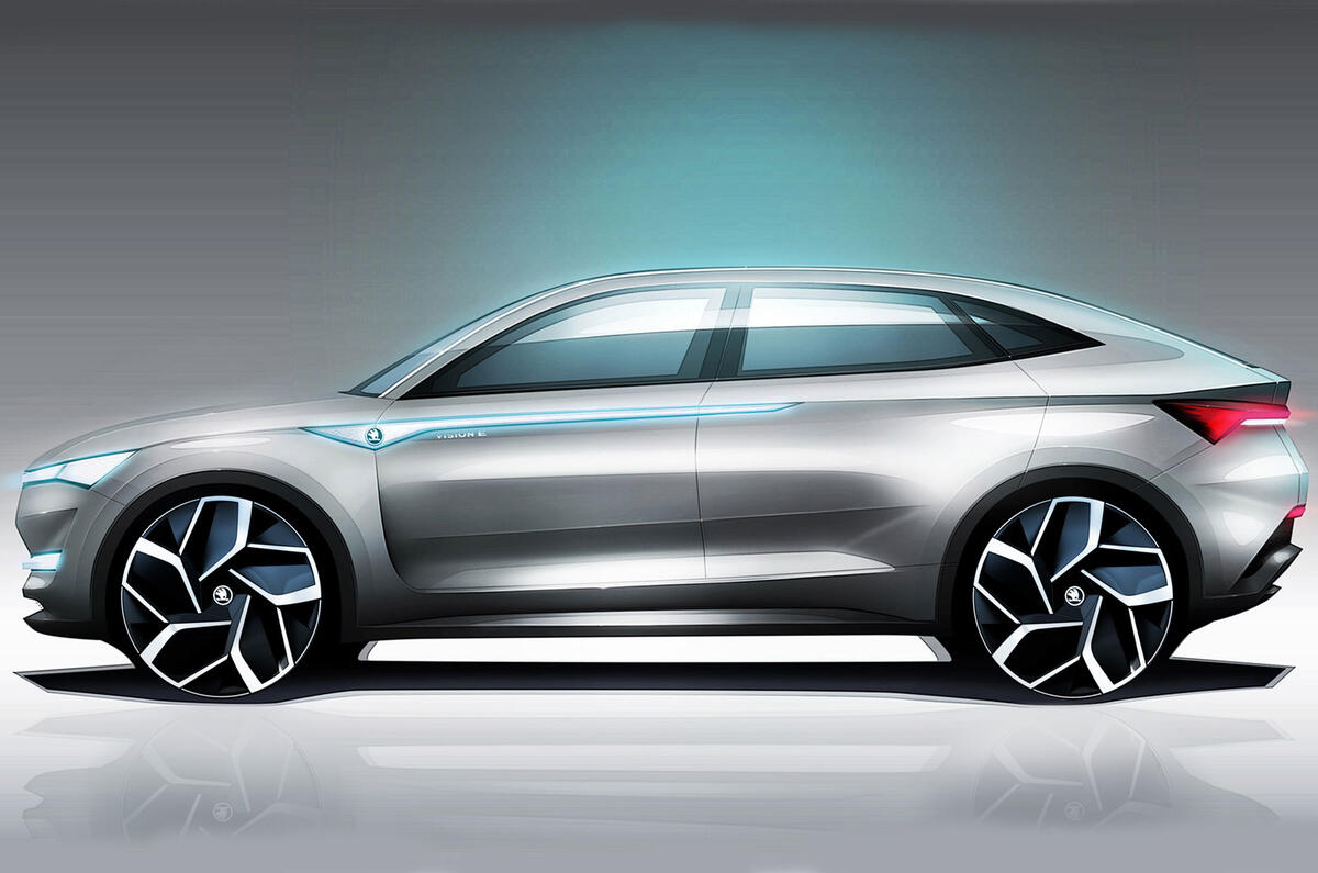   ---:  Skoda Vision E  2020 