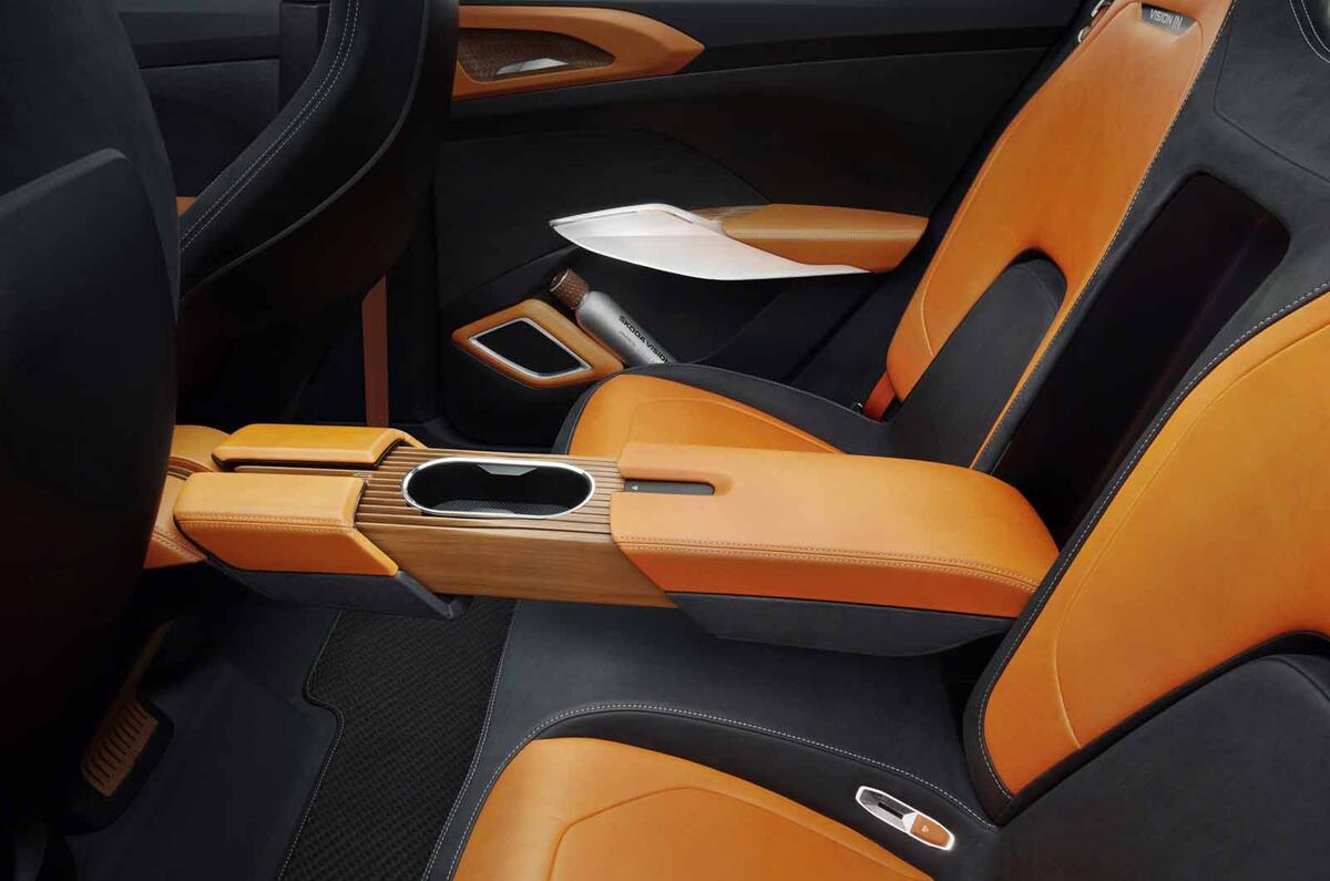 Skoda Vision IN concept rear seat divider