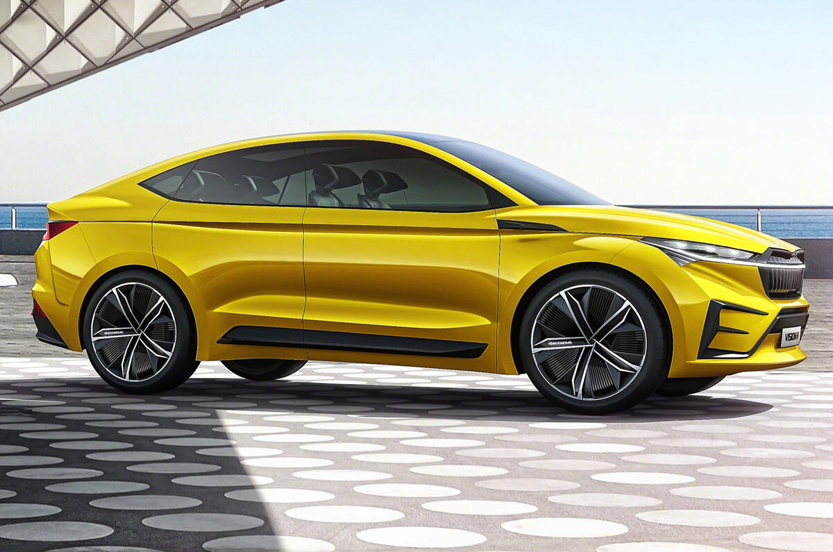 Skoda iV Vision concept - side