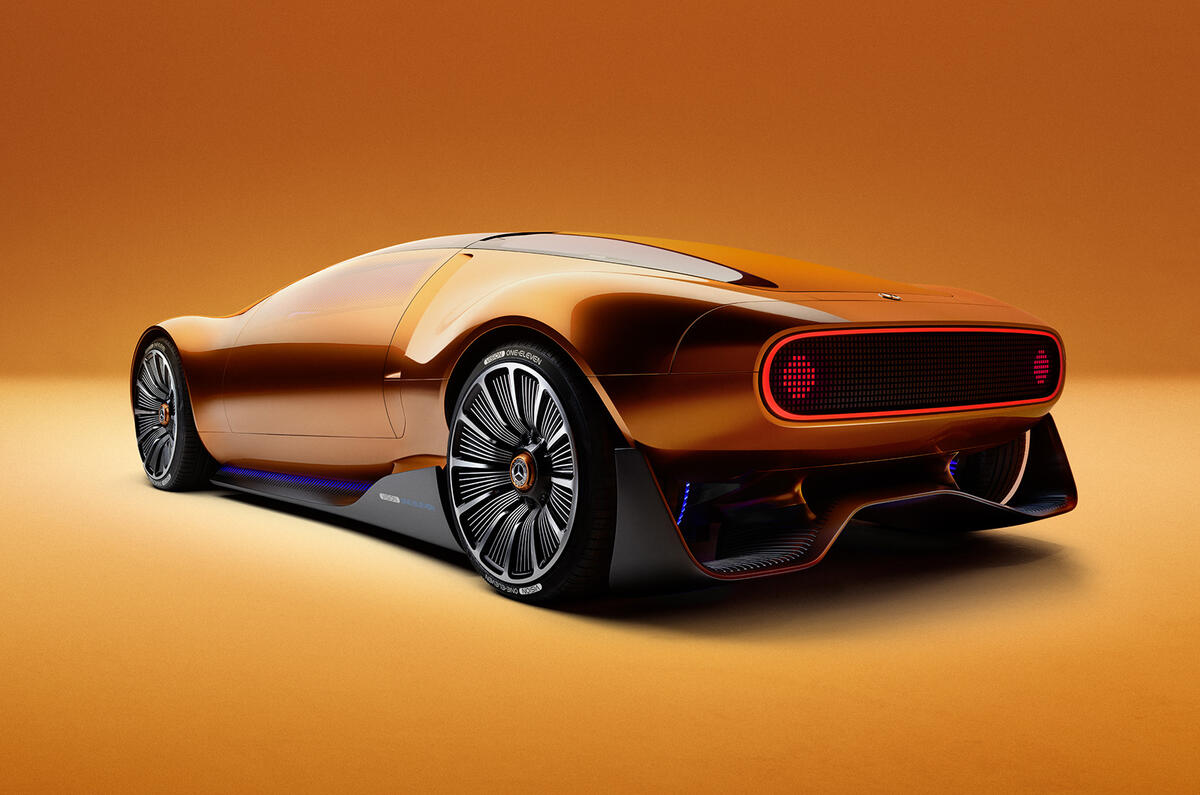 Vision One Eleven concept rear angle Vision One Eleven concept rear angle