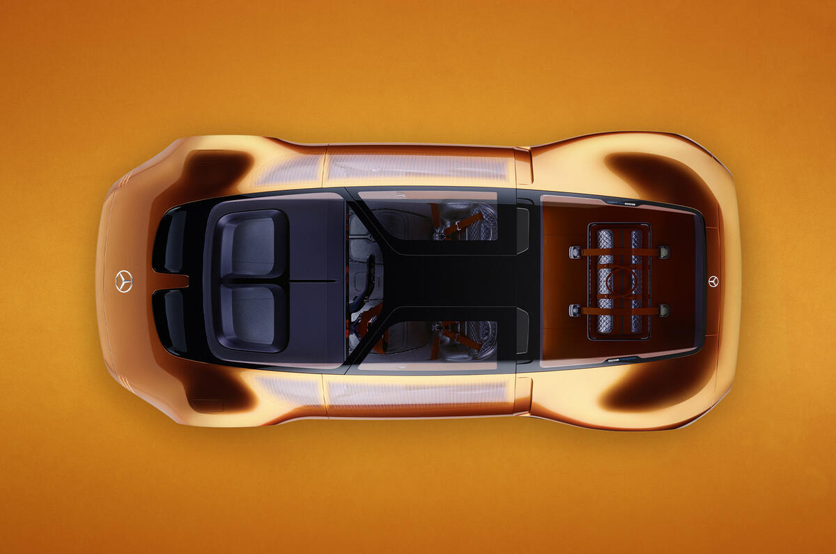 Vision One Eleven concept roof down view Vision One Eleven concept roof down view