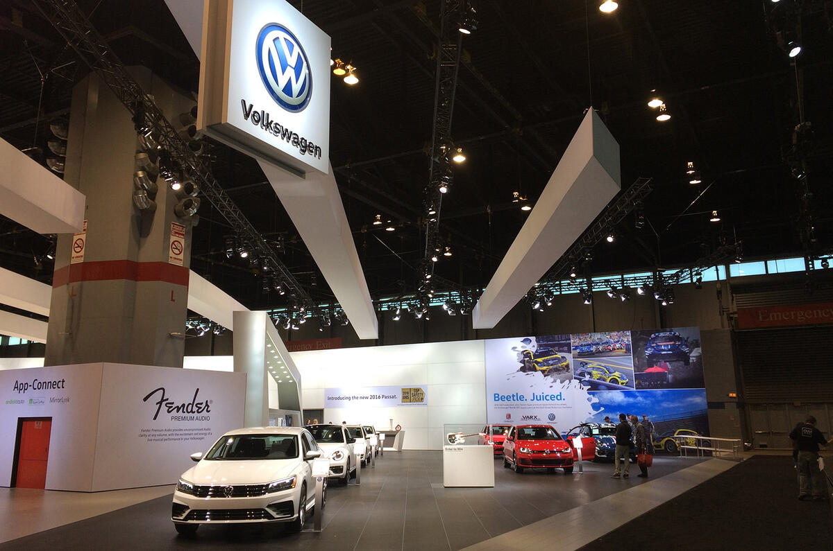Volkswagen stand