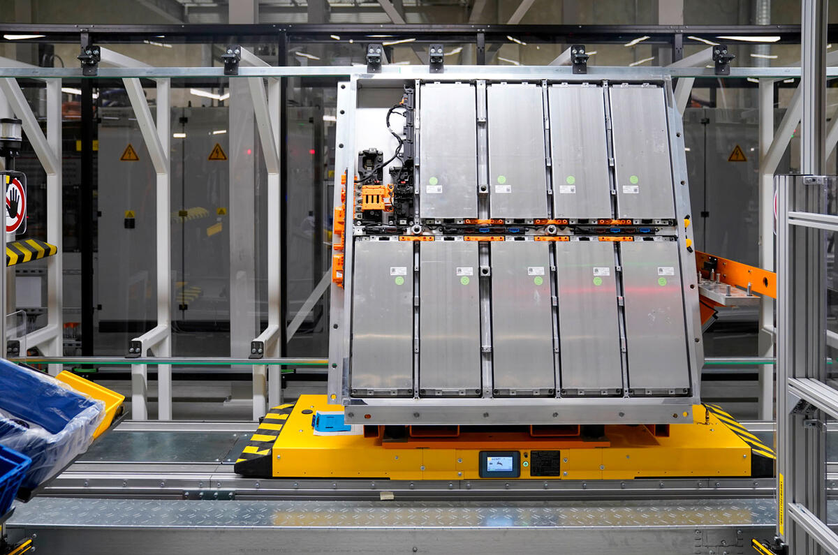 Volkswagen battery cells
