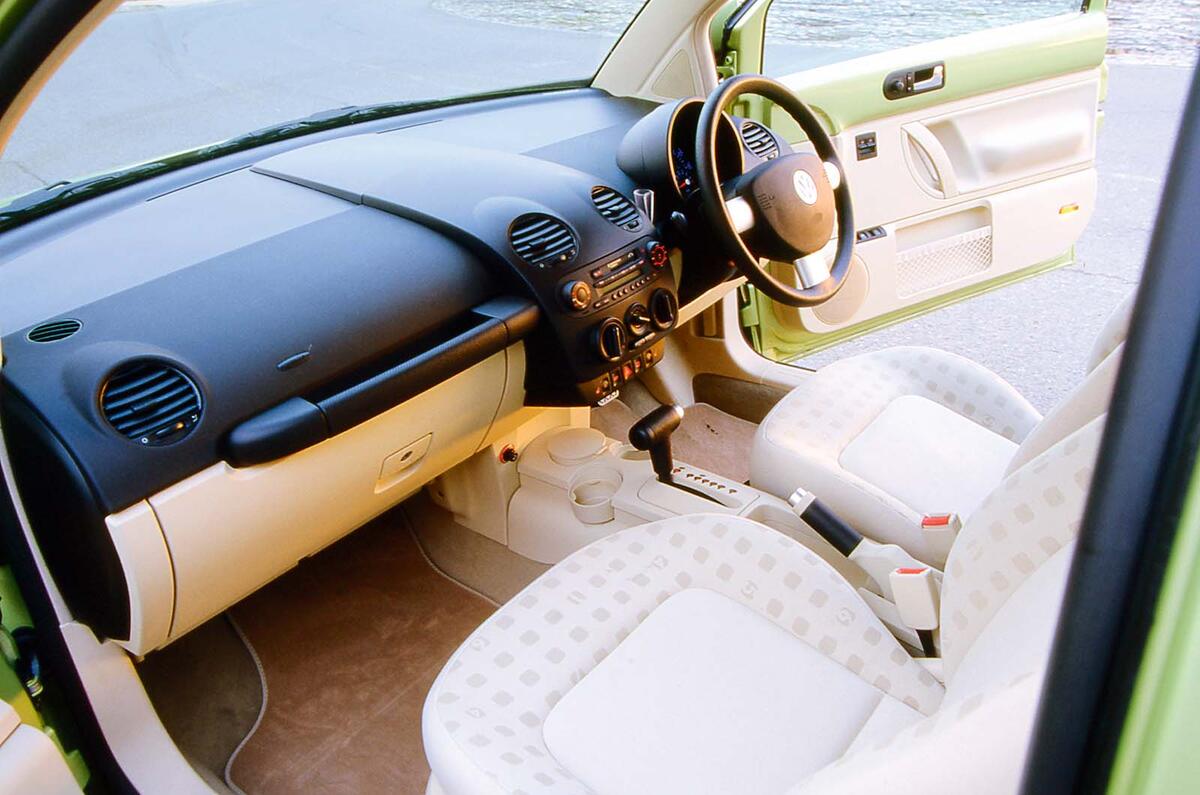 Volkswagen Beetle interior