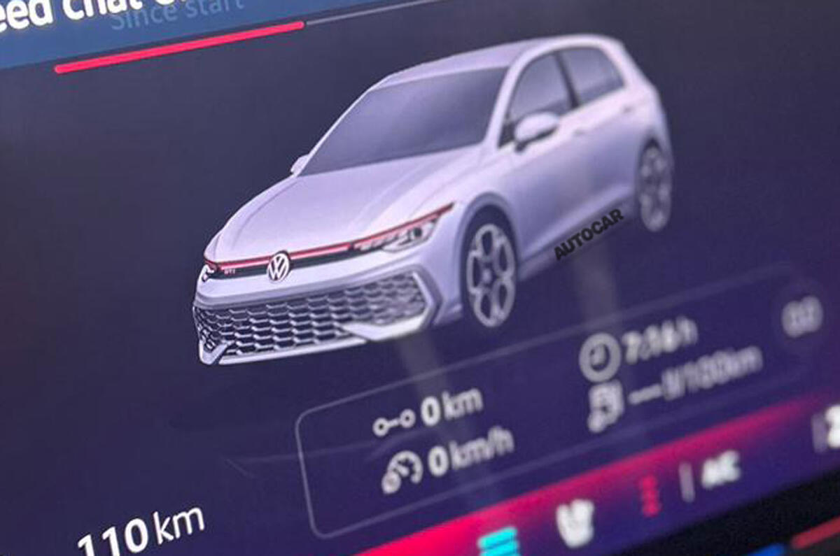 Volkswagen Golf GTI 2024 exterior design render  (2) 1