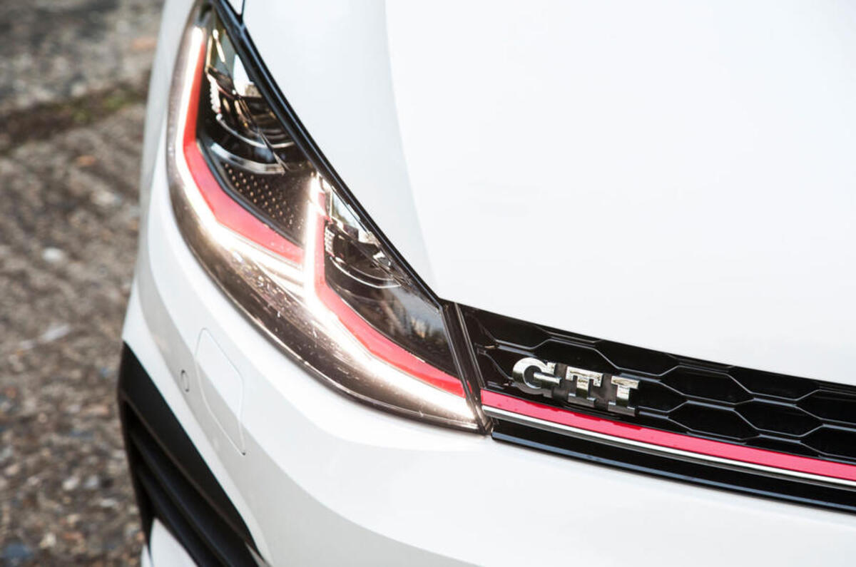 Volkswagen Golf GTI vs Hyundai i30n golf headlights