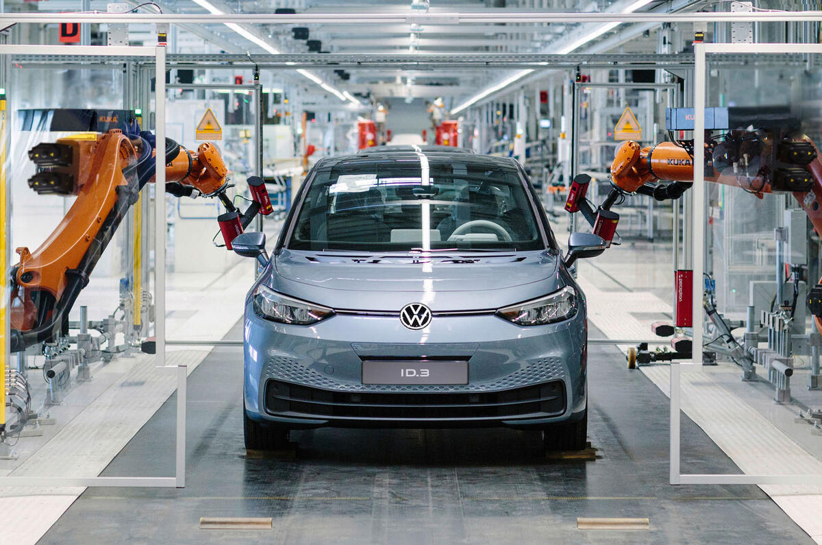 Volkswagen ID 3 production Zwickau