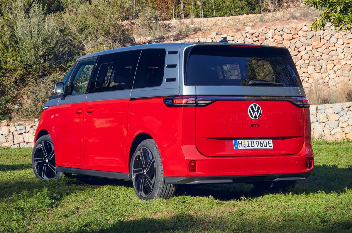 Volkswagen ID Buzz GTX rear Volkswagen ID Buzz GTX rear
