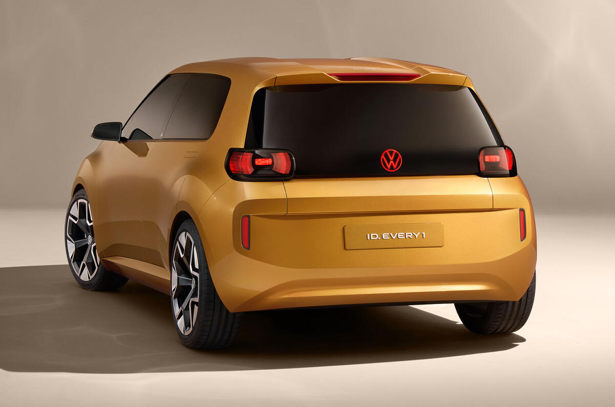 Volkswagen ID Every1 rear quarter studio Volkswagen ID Every1 rear quarter studio