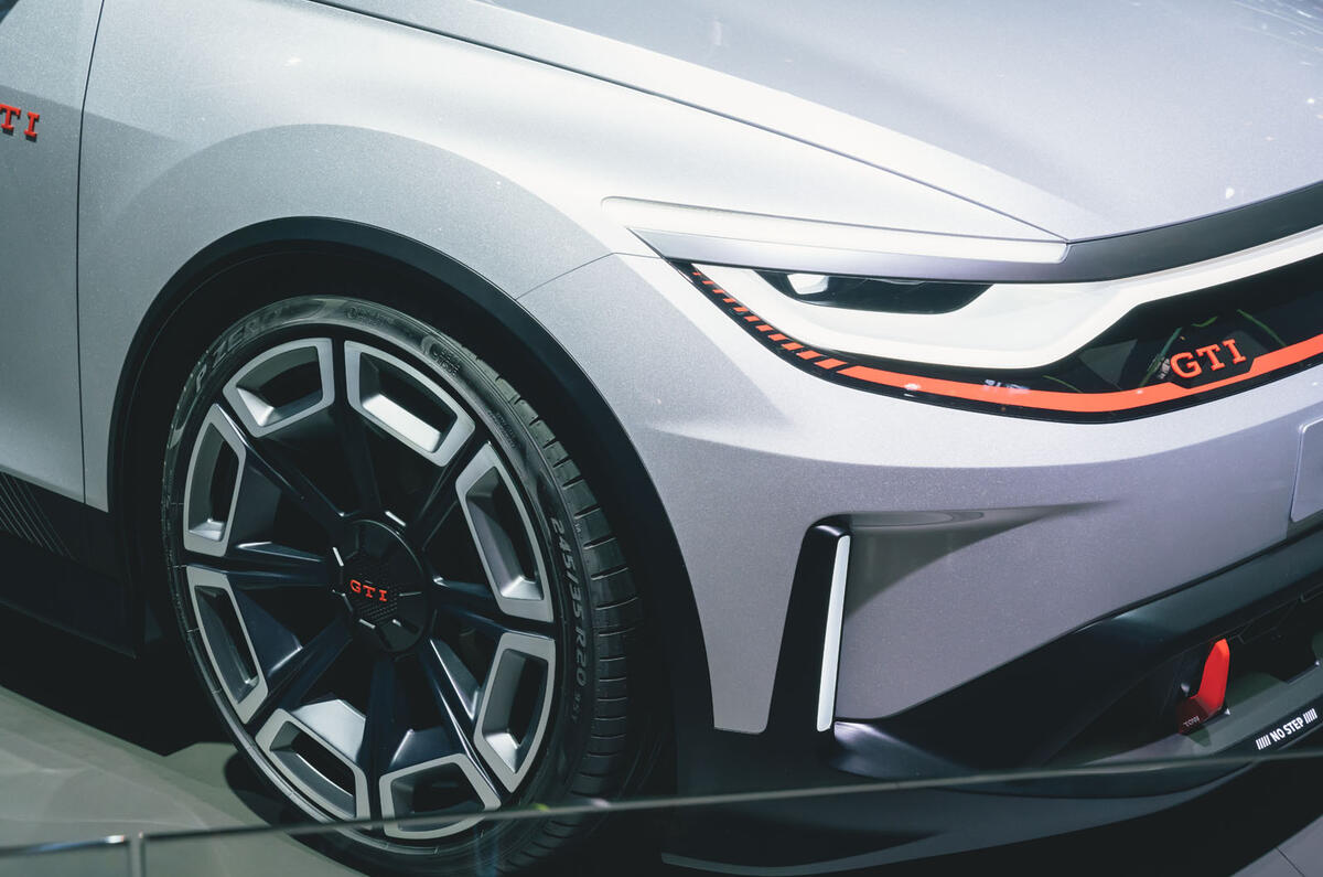 Volkswagen ID GTI Munich motor show 2023 wheel Volkswagen ID GTI Munich motor show 2023 wheel